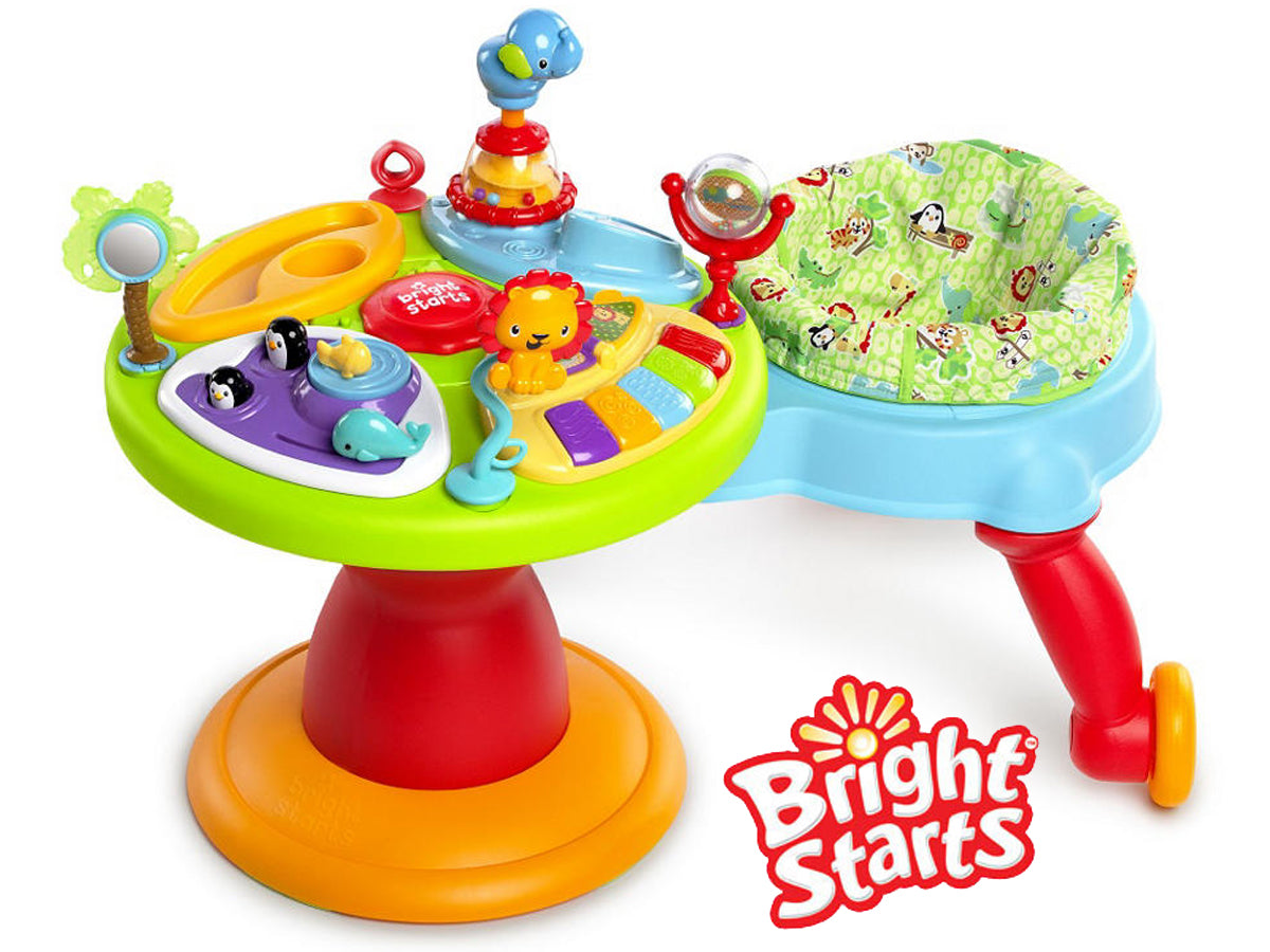 BRIGHT STARTS TABLE 3in1 JUMPER CHAIR WALKER Brand Bright Starts