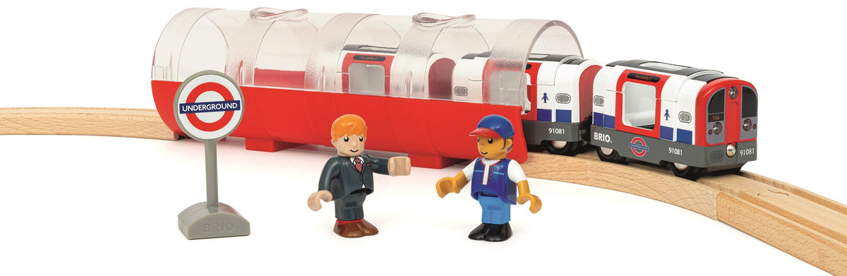BRIO 36085 World Trains Edition: London Underground Battery Operated