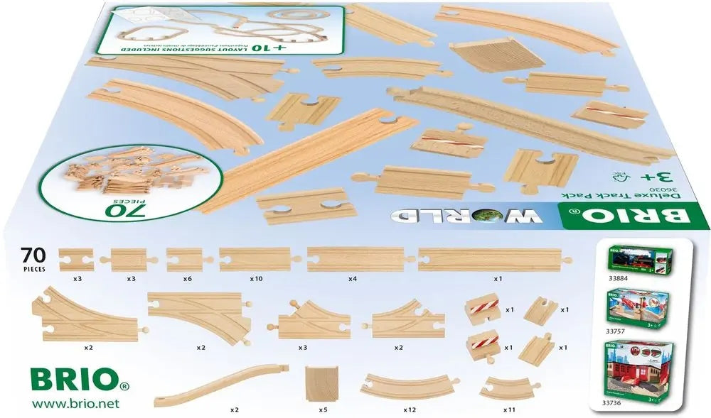 BRIO. Ravensburger Deluxe Track Set Kid's age 3＋ years