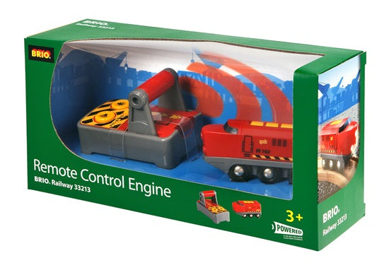 BRIO. Ravensburger Remote Controlled Red Locomotive