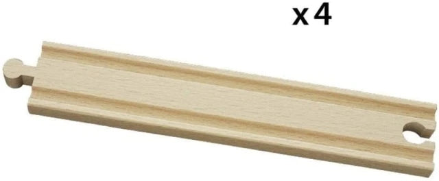 BRIO. Ravensburger long straight tracks