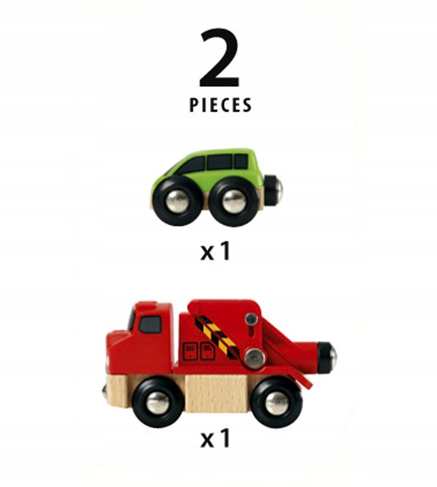 BRIO World - Tow truck with Car 33528 Manufacturer code 33528