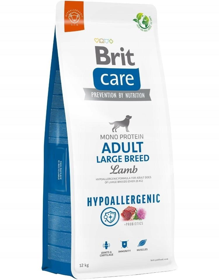 BRIT Care Hypoallergenic Adult Large Breed with Lamb 12 kg