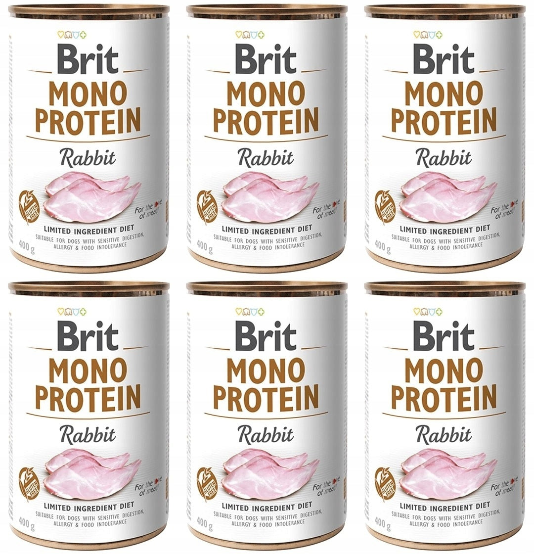 BRIT MONO PROTEIN RABBIT 6x400g Manufacturer code 8595602555451