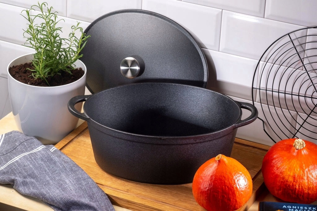 BRITTANY 6,4 L BRITTANY GOOSEBERRY HEAVY CAST IRON DEEP POT 33 cm Manufacturer code 2651