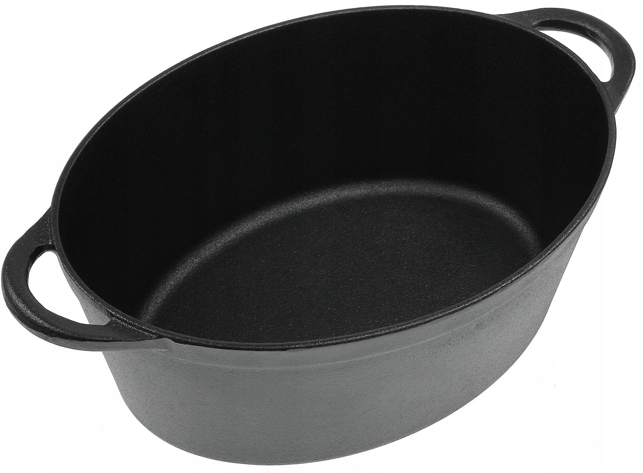 BRITTANY 6,4 L Heavy CAST IRON Deep POT Cast Iron 33cm Capacity 6.4 l