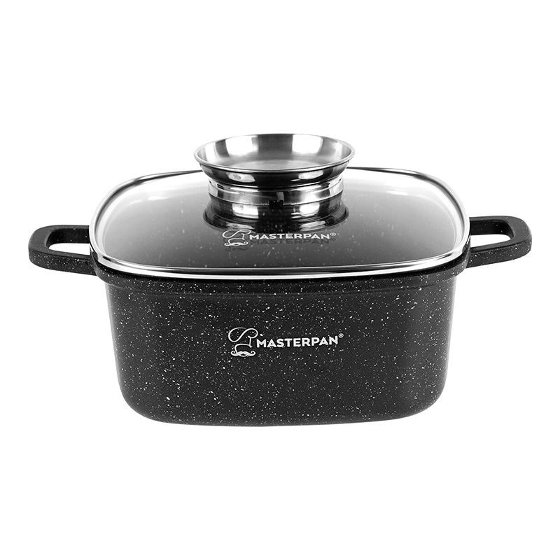 BRITTANY MARBLED POT2,8l 20cm INDUCTION GAS MASTERPAN 2101 - 2026