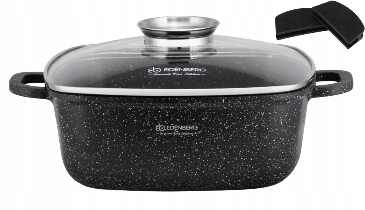 BRITTANY Square Pot 5,5 L GOOSER with Lid 26 x 26cm INDUCTION GAS EAN (GTIN) 5906506411386