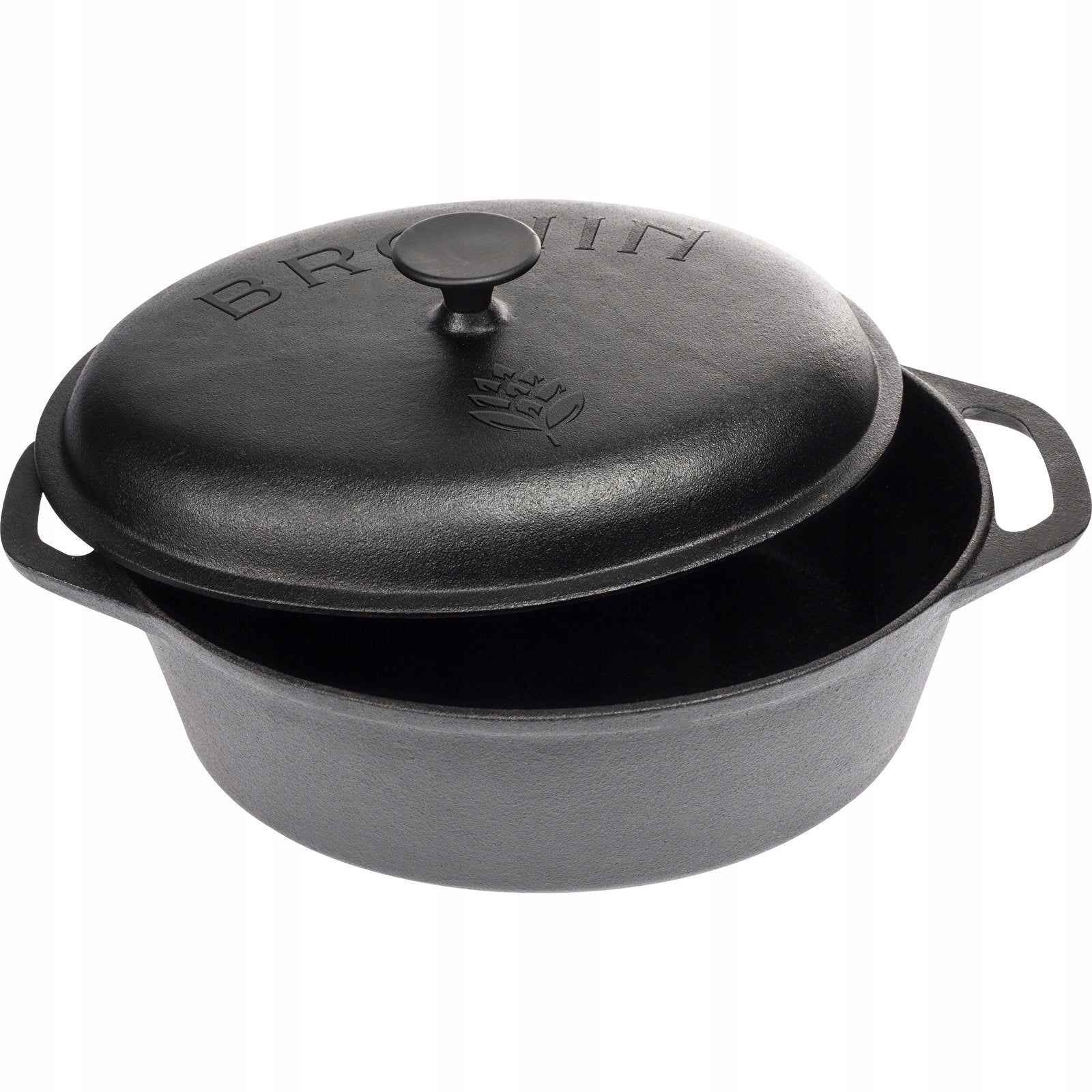 BRITTANY pot GOOSEBERRY cauldron CAST IRON deep for gas induction fireplace