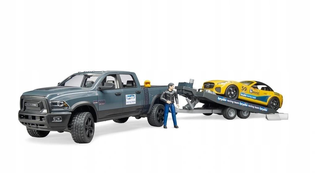 BRUDER Dodge RAM with tow truck 02504