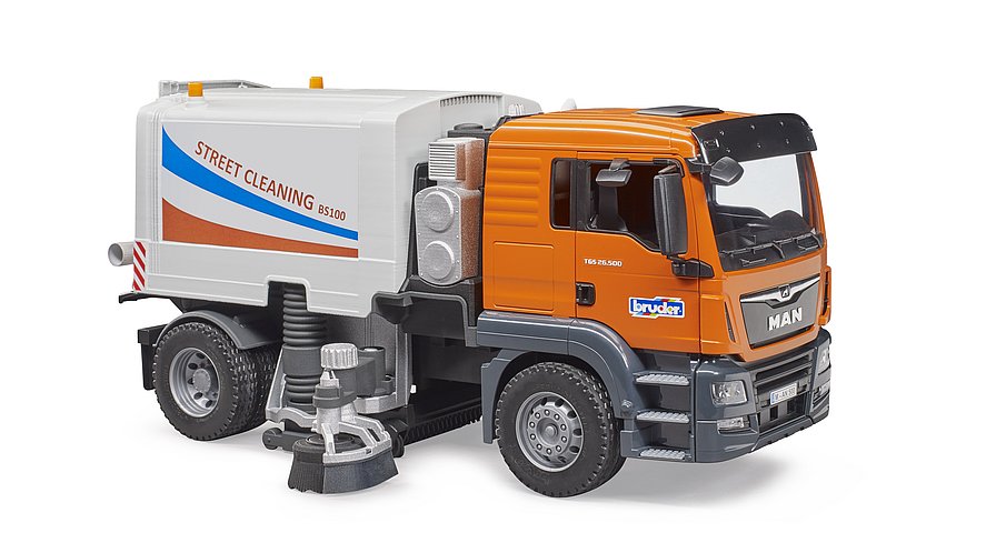 BRUDER Street sweeper MAN TGS LKW 03780 Packaging status original