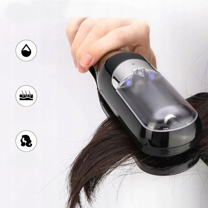 BRUSH TRIMMER FOR CUTTING SPLIT ENDS Dominant color black