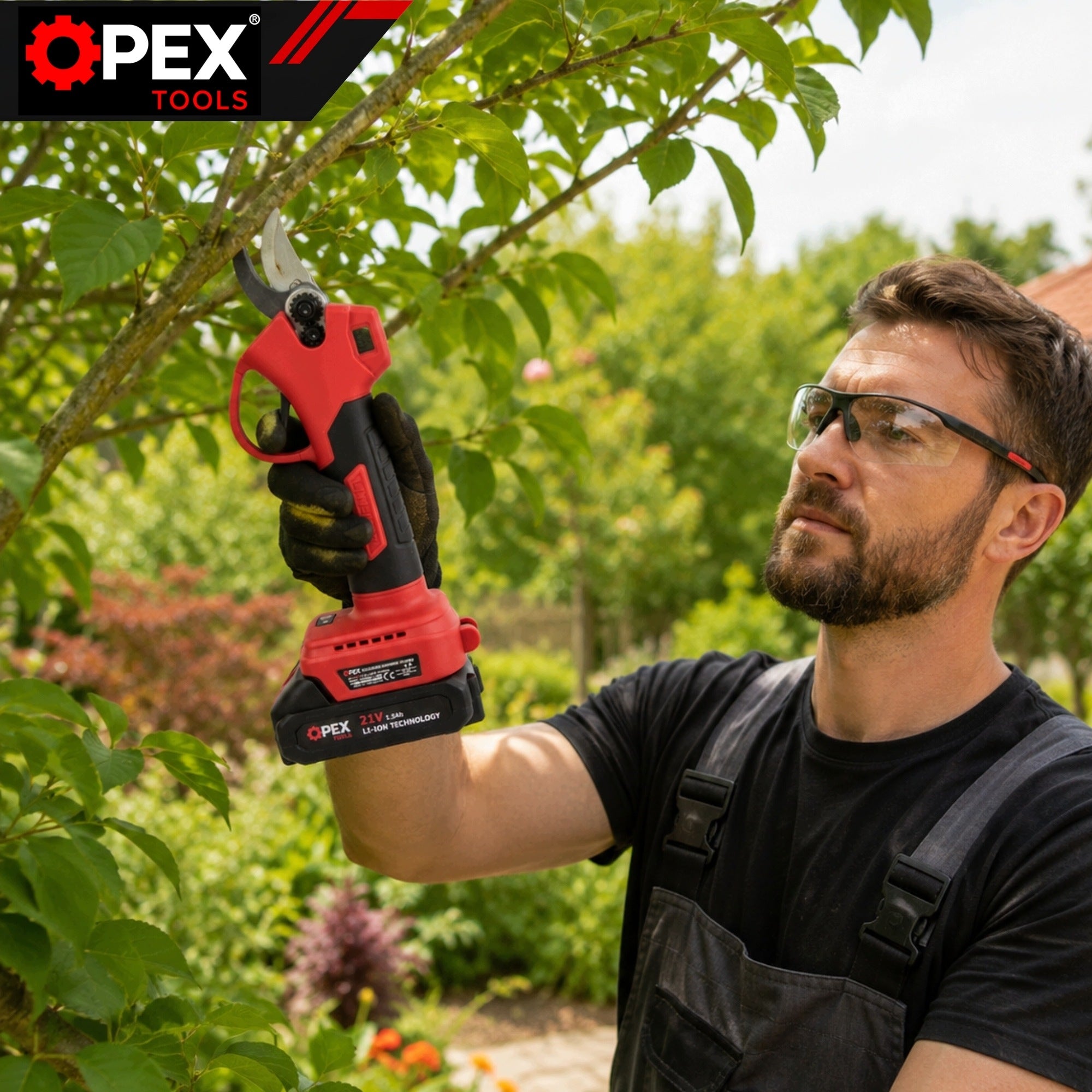 BRUSHLESS CORDLESS PRUNER 21V ELECTRIC GARDEN FOR LCD BRANCH Manufacturer code 28004