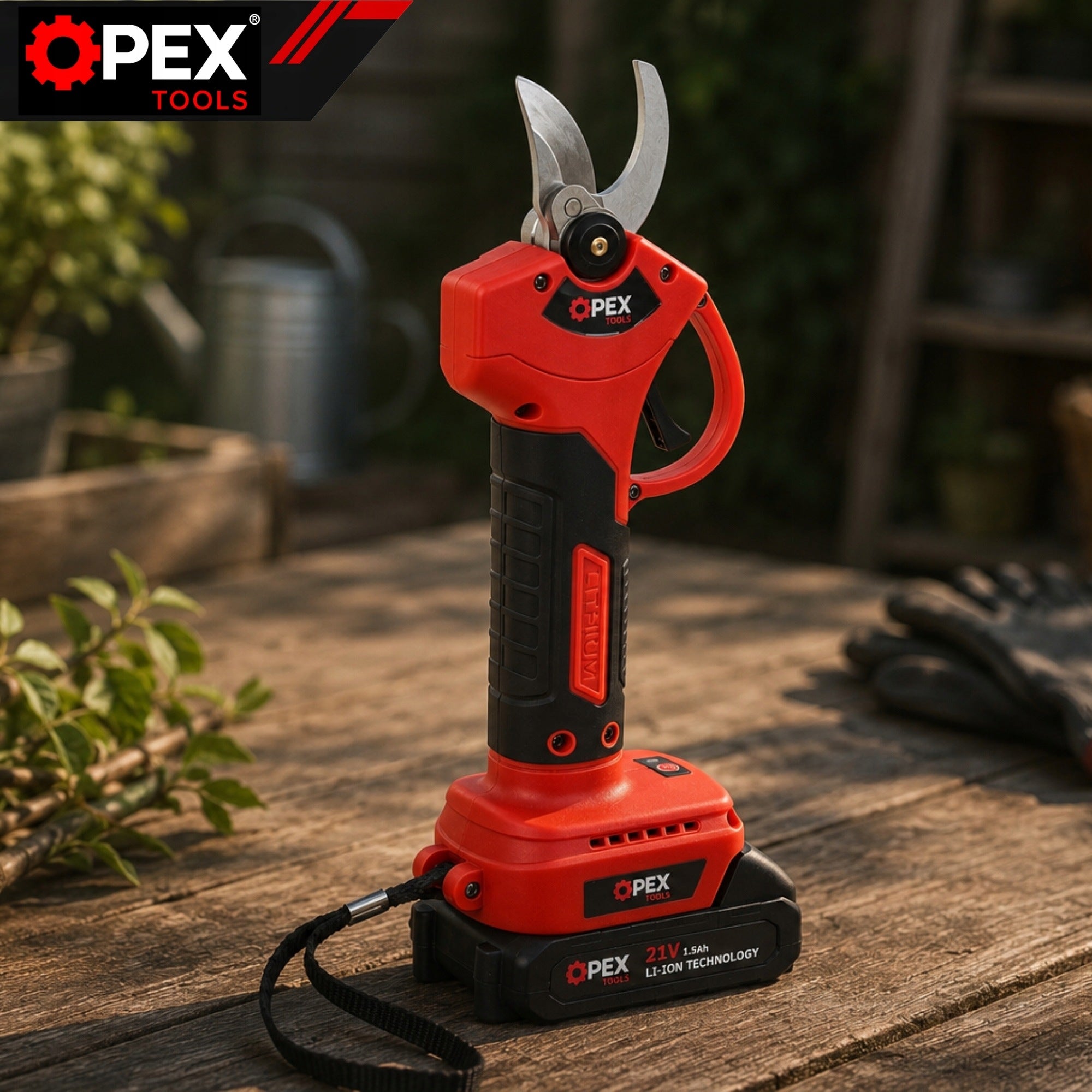 BRUSHLESS CORDLESS PRUNER 21V ELECTRIC GARDEN FOR LCD BRANCH Packaging status original