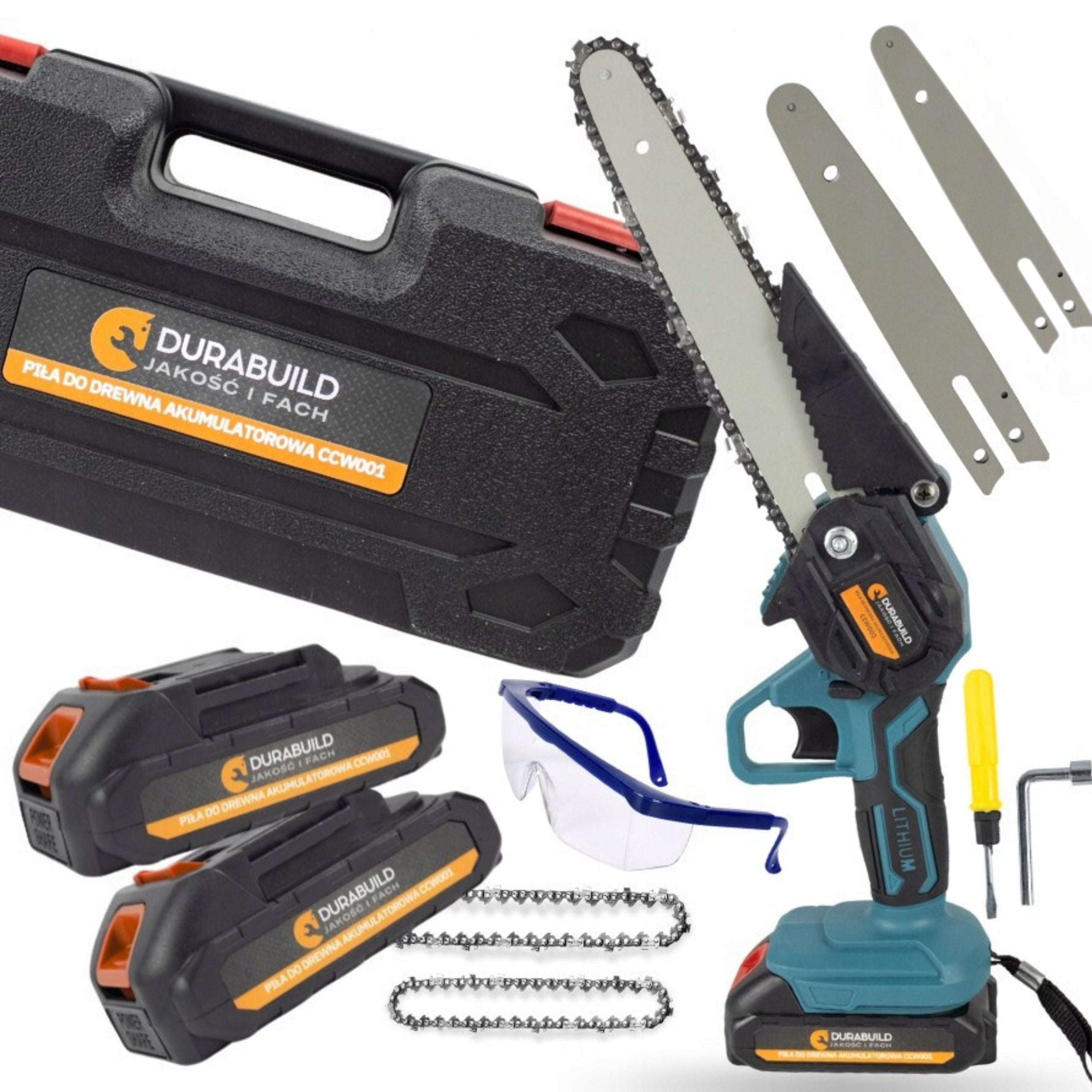 BRUSHLESS CORDLESS SAW 6" 4" ELECTRIC SAW STRONG SET