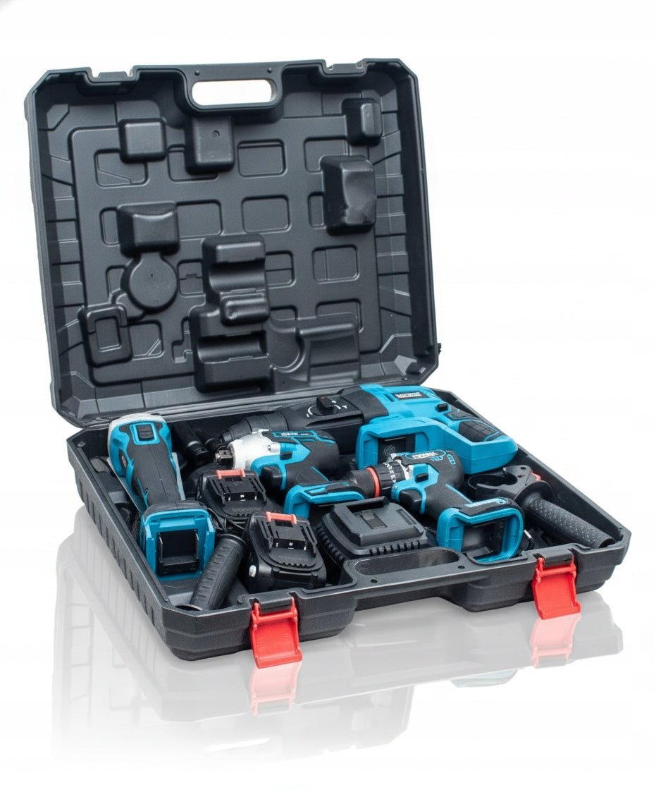BRUSHLESS CORDLESS TOOL SET 4W1 21V 4000mAh Bavaria Manufacturer code BV21-01SET
