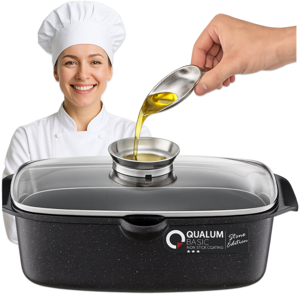 BRYTFANKA WITH LID GOOSEBERRY ALUMINUM MOLD WITH COATING INDUCTION 32cm 4,8L