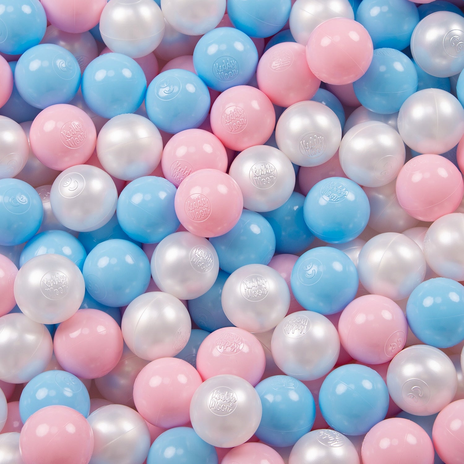 BS-100X Dry pool pink folding with balls 100 pcs Color multicolor