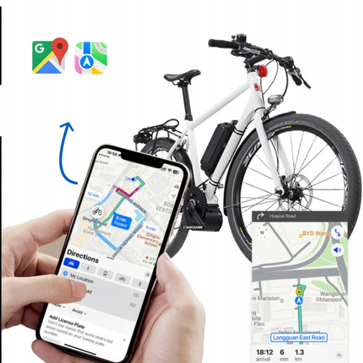 BT ANDROID GPS Locator for Bike BELL Packaging status original