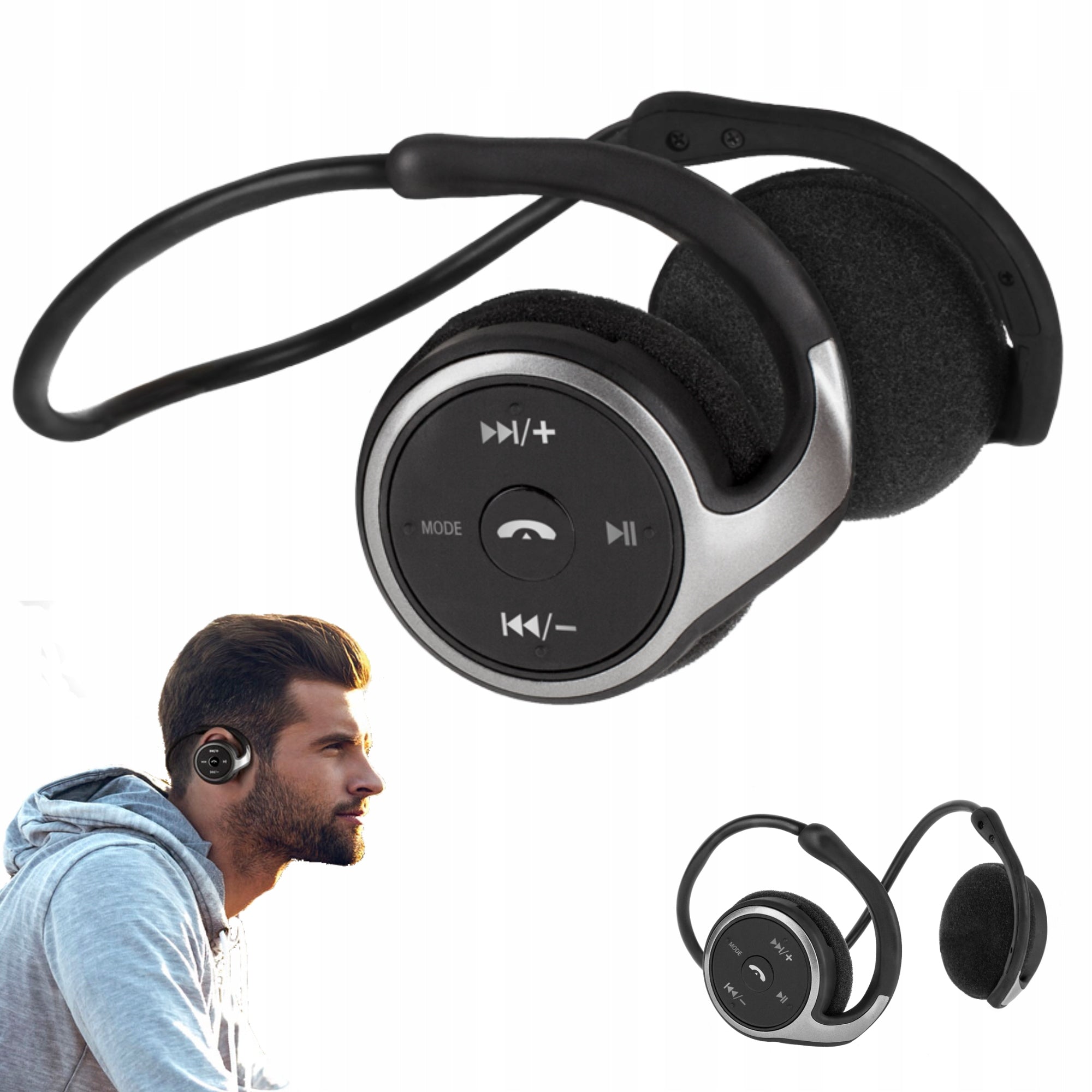 BT KrugerMatz Wireless Running Sports Headphones