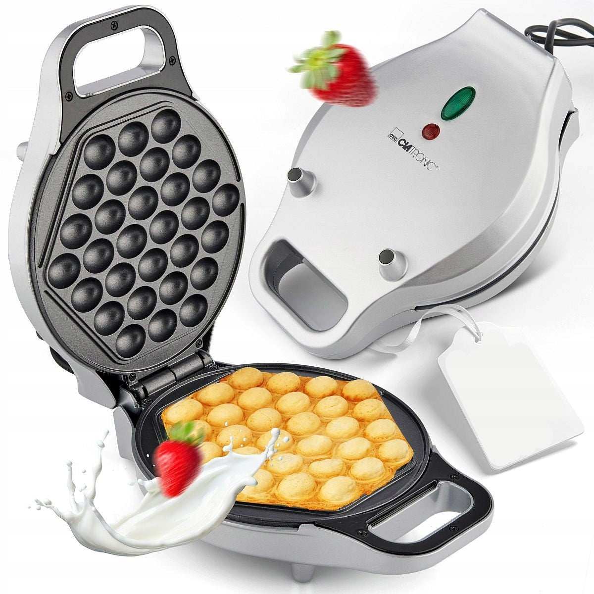 BUBBLE WAFFLE MAKER WAFFLES EGG WRAPPED BUBBLE Puffs 850W STRONG 700W Power rating 700 W