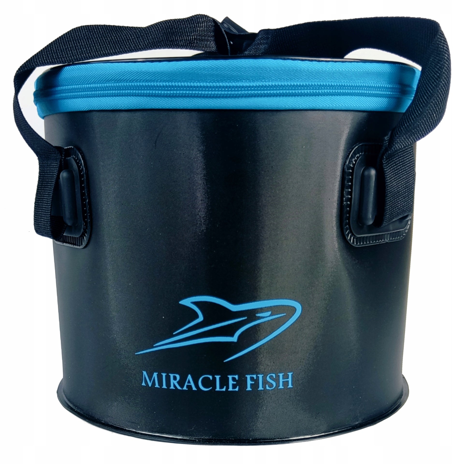 BUCKET WITH SIEVE FOR MESSING UP AND STORING BAIT 25x21 CM Packaging status original