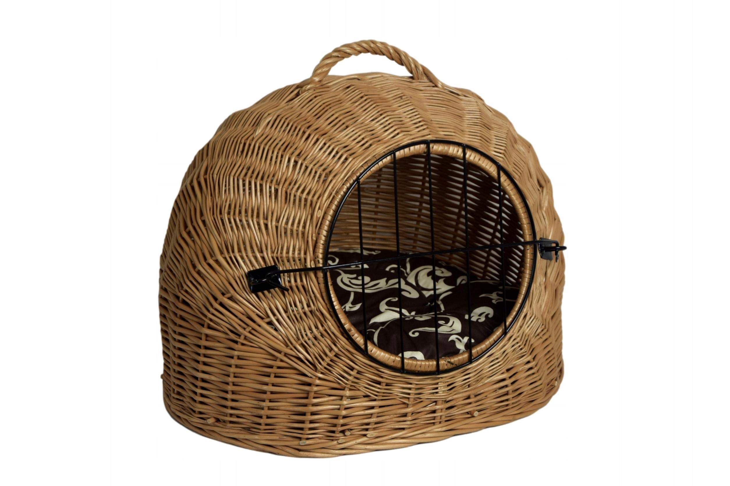BUDA wicker cat carrier + pillow Product width 40 cm