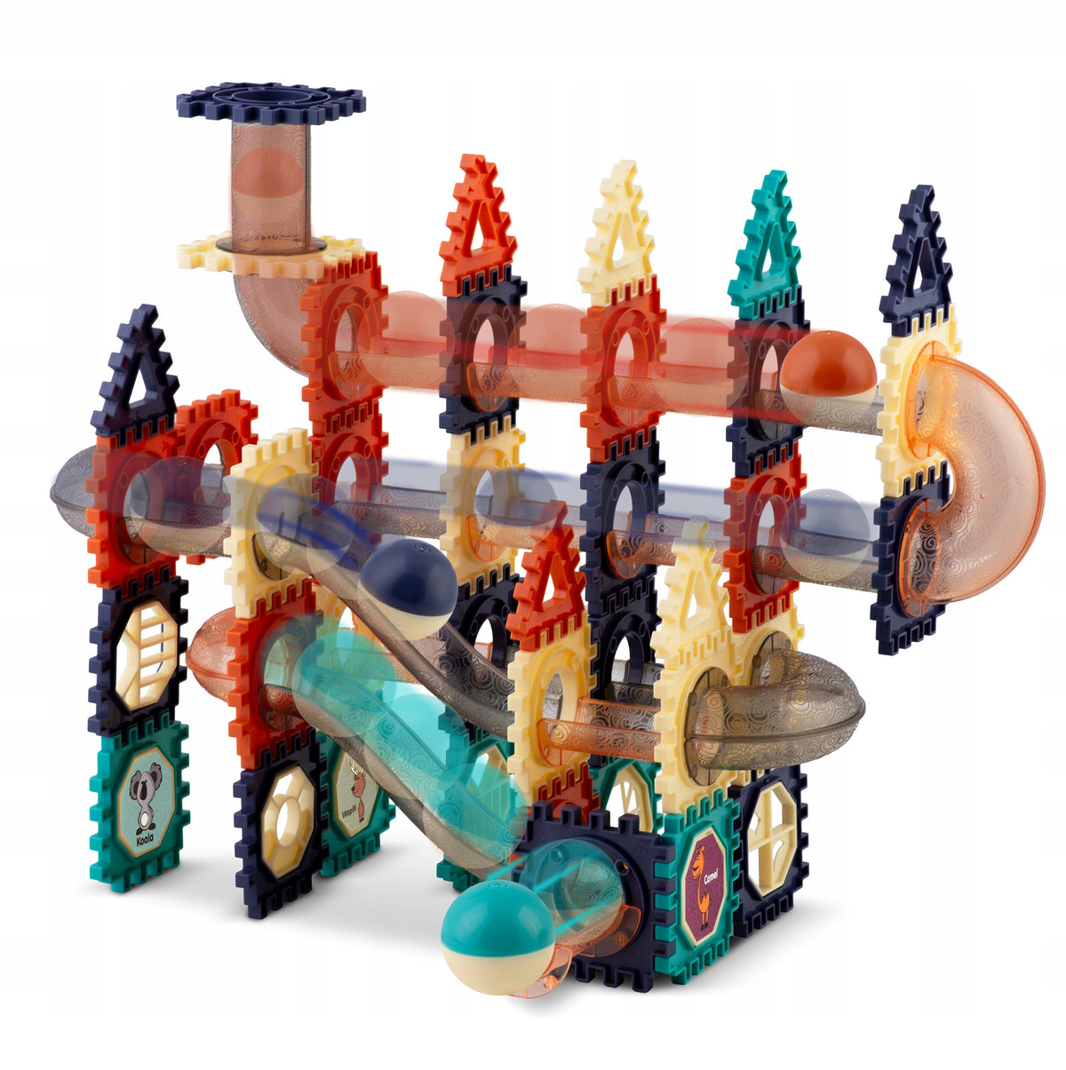 BUILDING BLOCKS WITH SLIDE 3D EDUCATIONAL PUZZLE FOR CHILDREN LARGE Manufacturer code 776500