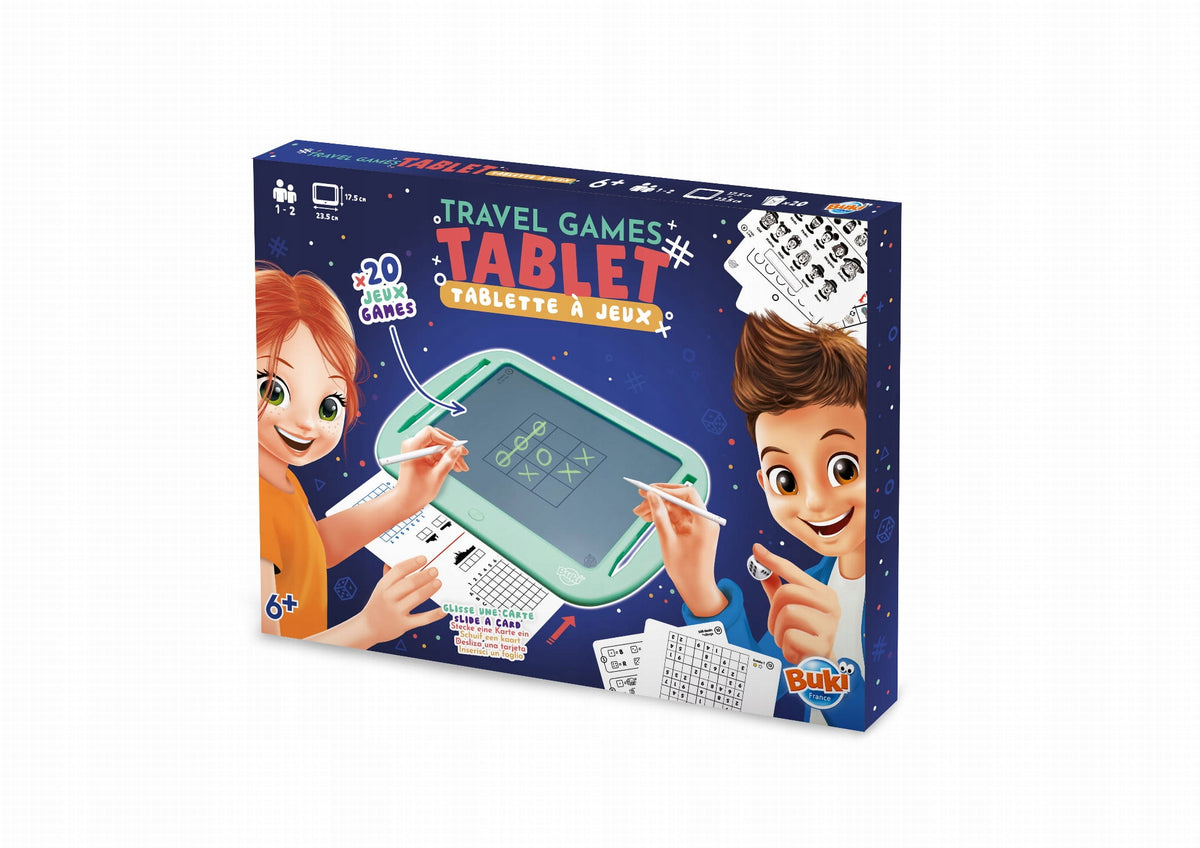 BUKI - Tablet with travel games for children - 20 games