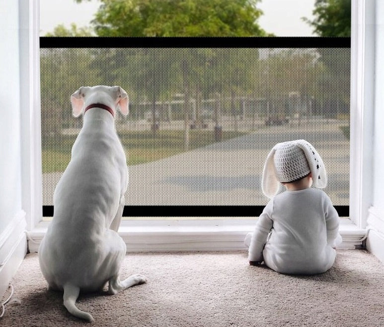 BULKHEAD SAFETY NET BARRIER FOR DOG CHILDREN ADJUSTABLE STAIRS Brand DKM