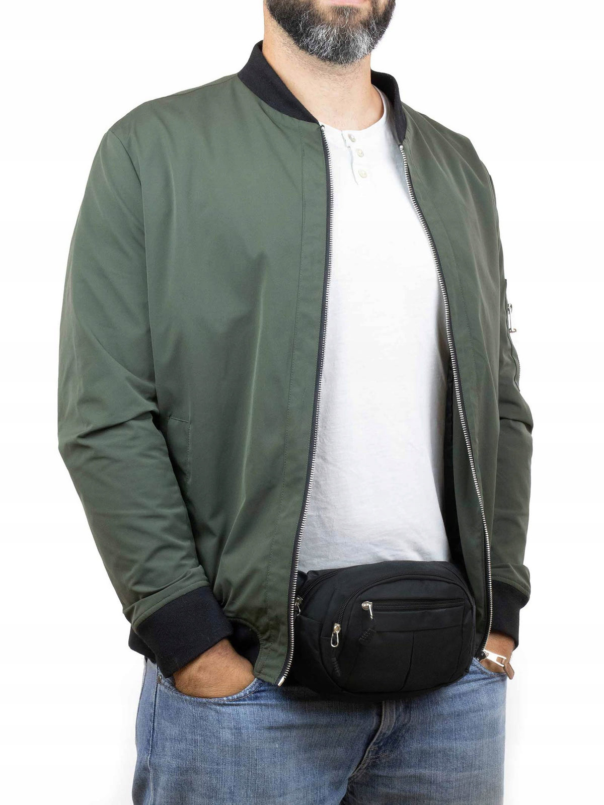 BUM BAG sachet HIP BAG MEN'S ROOMY Alessio Manufacturer code Alessio 41829