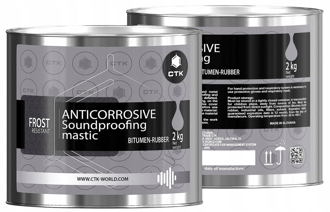 BUTYL PASTE FOR SOUNDPROOFING WHEEL ARCHES DAMPING MASS CTK DEFENDER