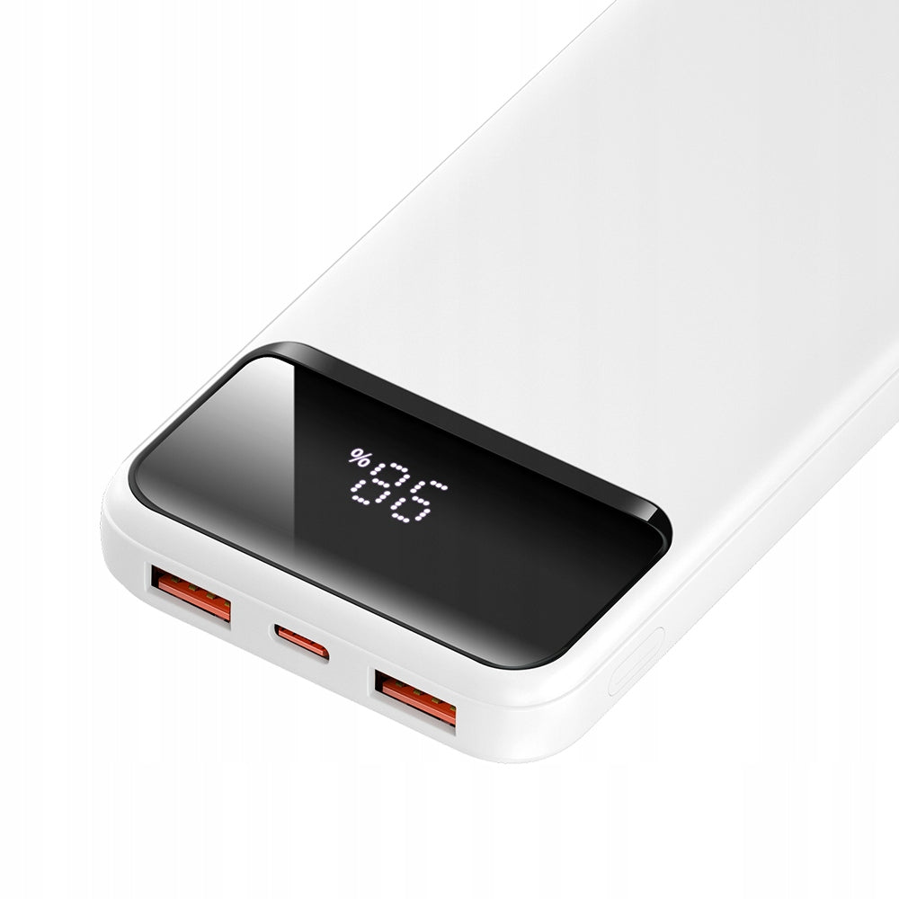 BWOO Ultra thin power bank 22,5W, 10000mAh, white fast charging Brand BWOO