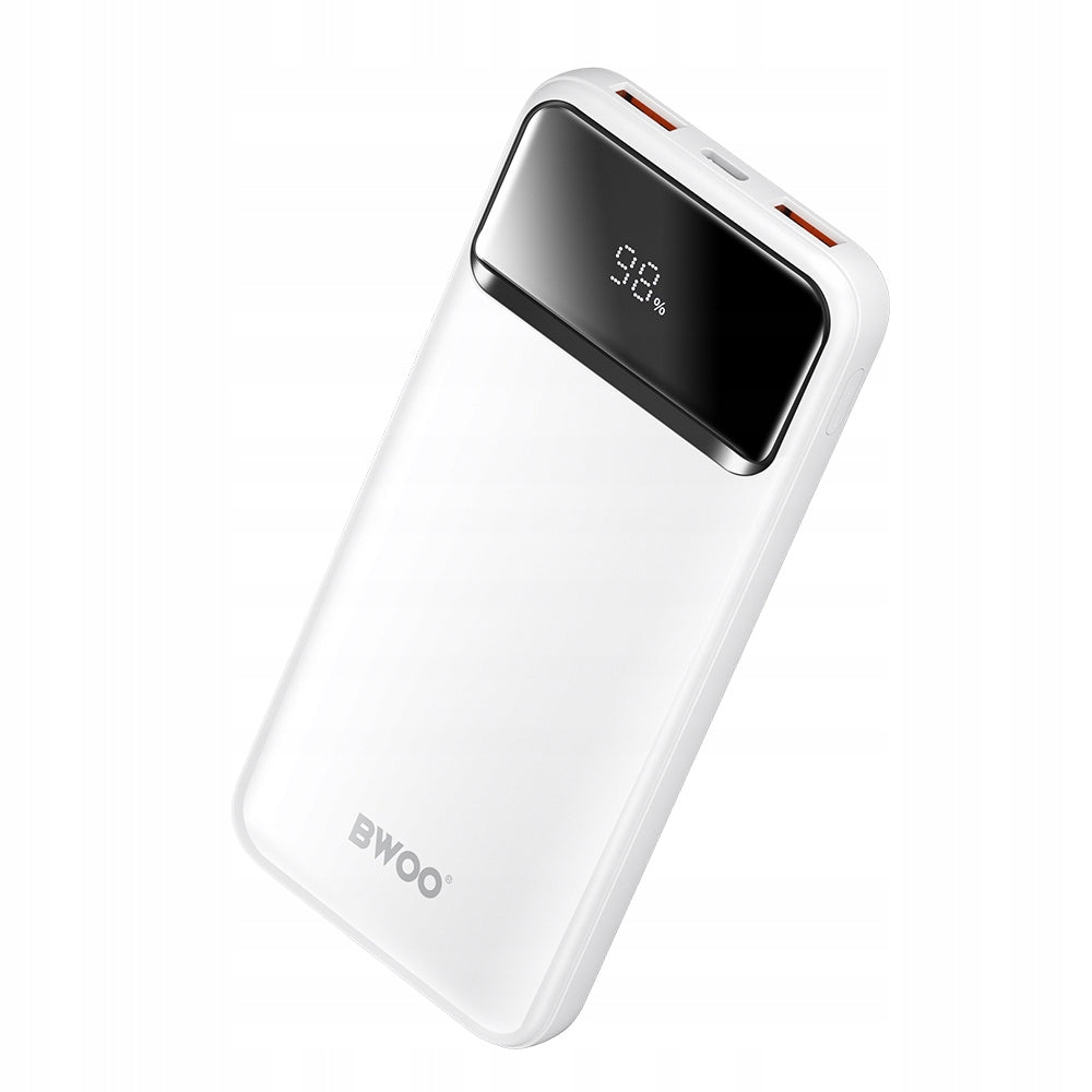 BWOO Ultra thin power bank 22,5W, 10000mAh, white fast charging Manufacturer code GSM188863