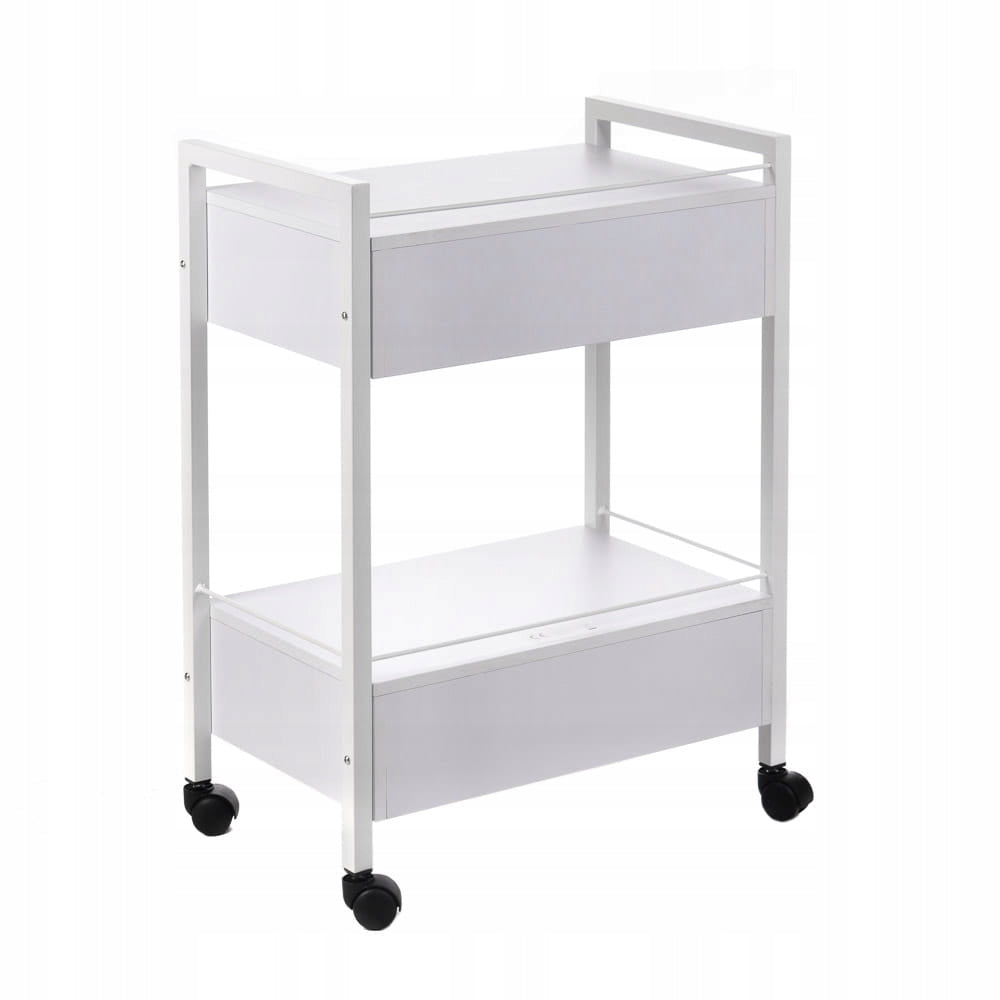 BY-7017 white cosmetic cabinet with drawer Packaging status original