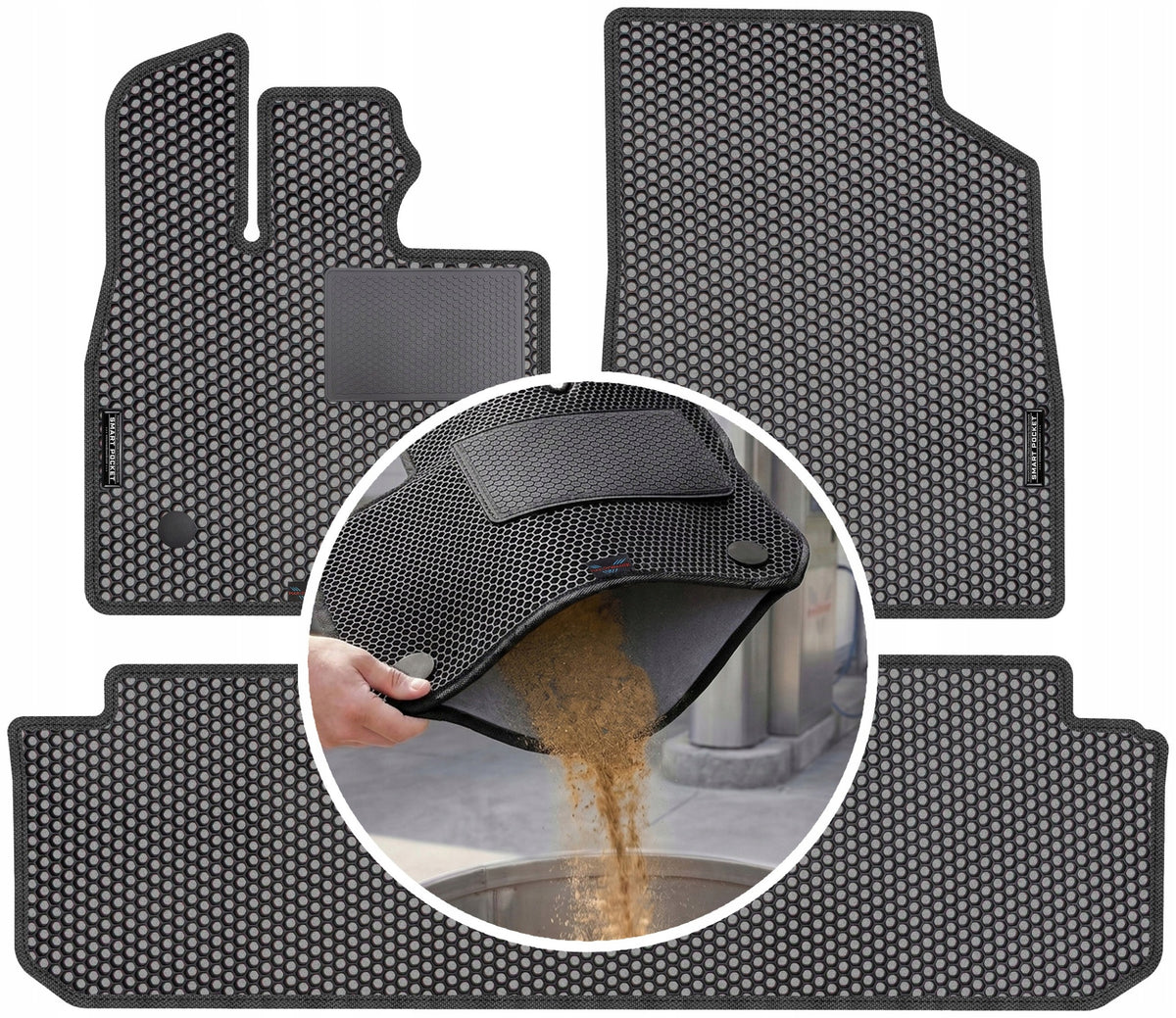 BYD Seal U DMI Crossover 2024- EVA SMART POCKET Rugs Packaging status original
