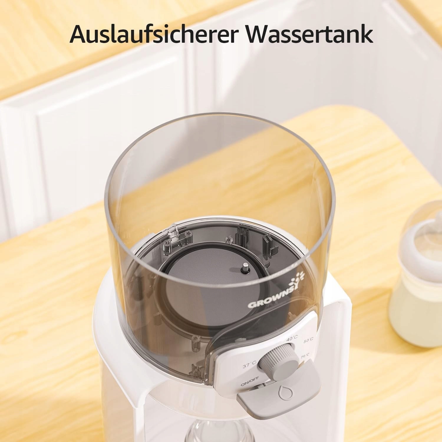 Baby Bottle Sterilizer, 4 Temperature Control, Dispenser Brand no brand