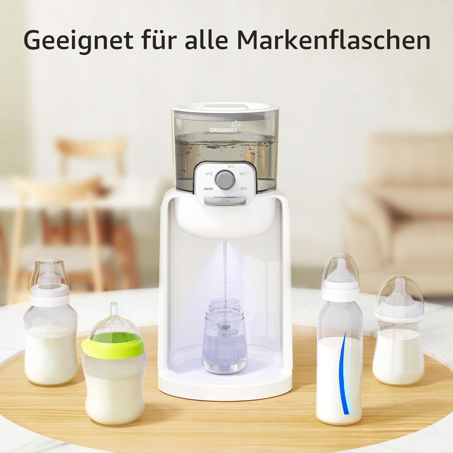 Baby Bottle Sterilizer, 4 Temperature Control, Dispenser EAN (GTIN) 620043006182