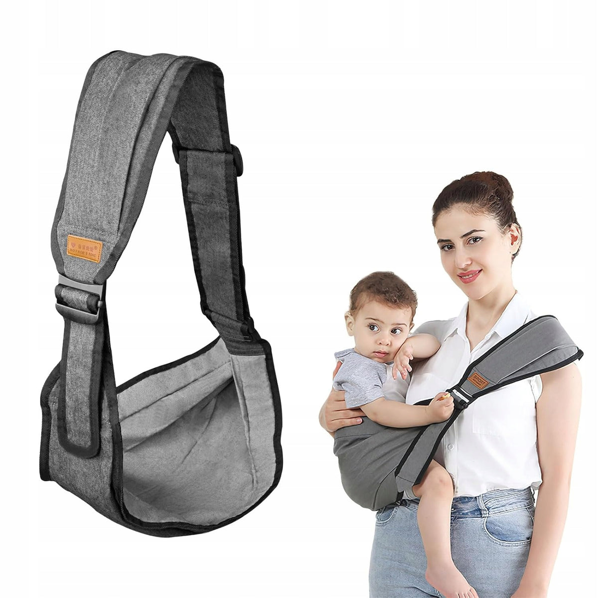 Baby Carrier Adjustable Strap Non-Slip Seat