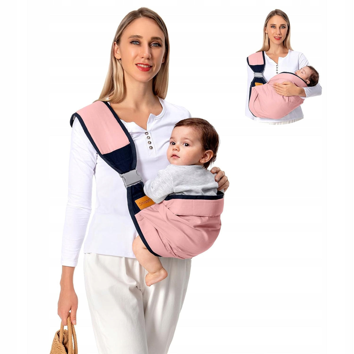 Baby Carrier Ergonomic Design Adjustable Straps Up to 20KG Brand no brand