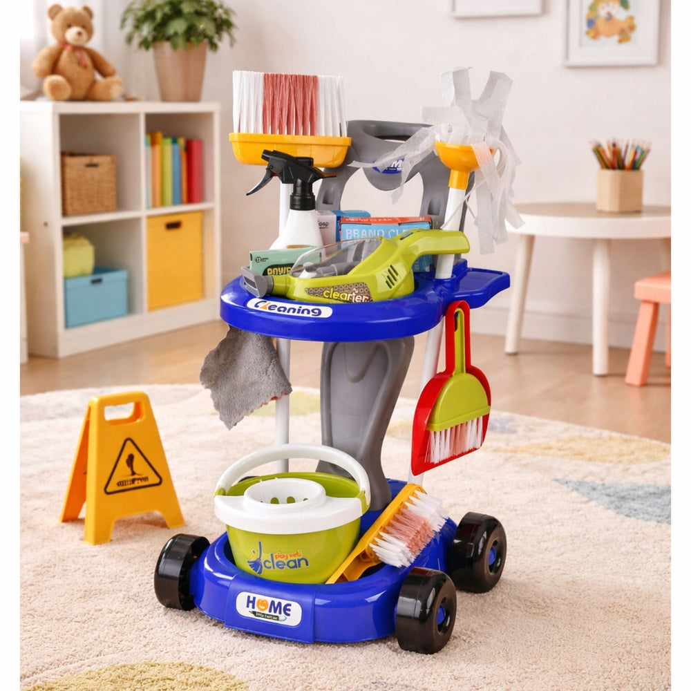 Baby Cleaning Kit Stroller Vacuum Cleaner Interactive Accessories Brand LEAN Toys