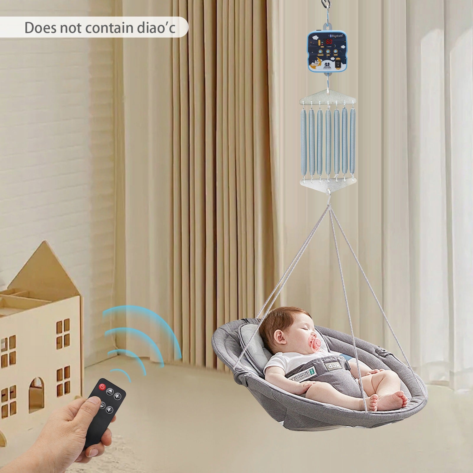 Baby Cradle Controller 9 Speeds 5 Volumes Timer for 0-12 Months 42lbs Manufacturer code LU071503
