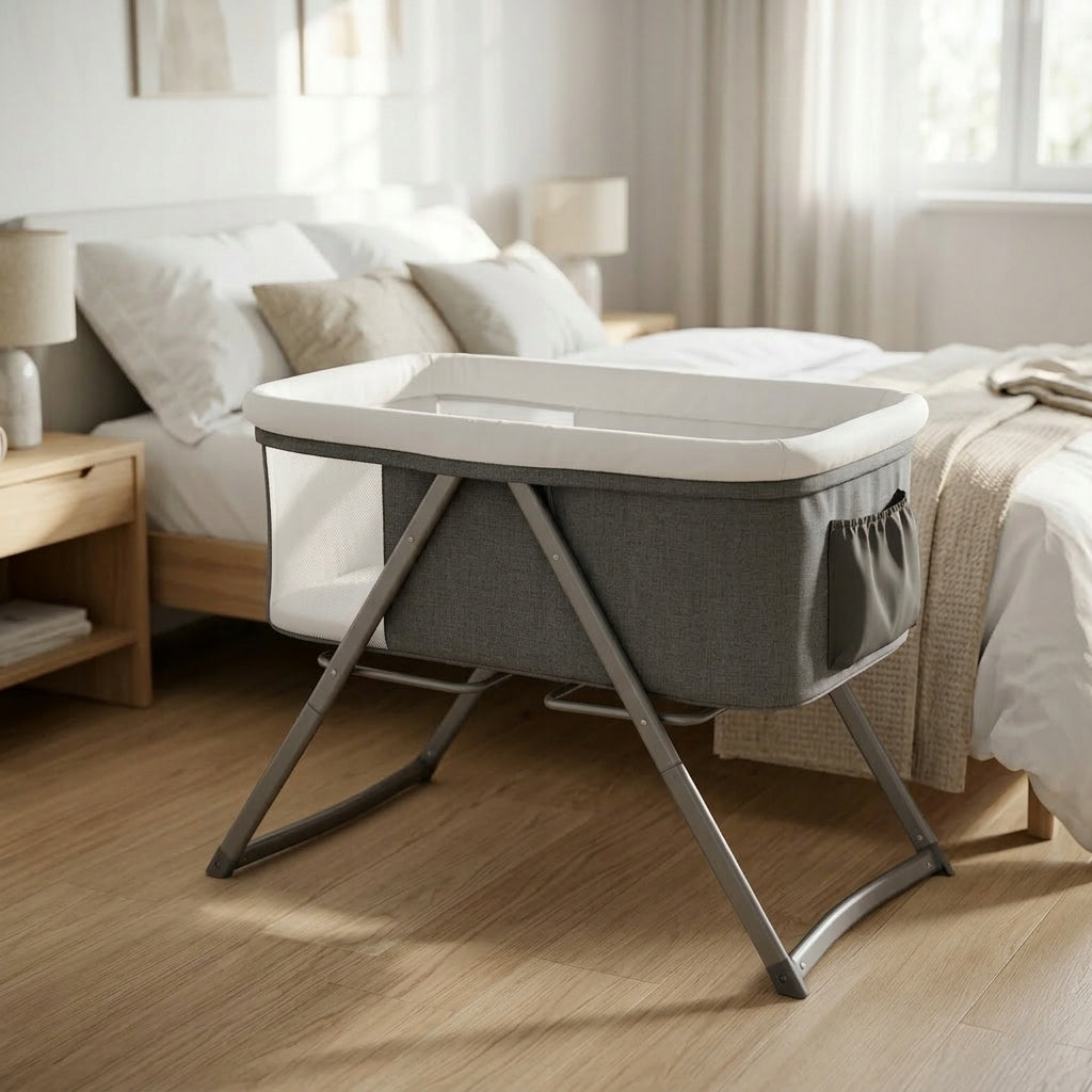 Baby Crib 94x57 Hauck Dreamer Grey Brand Hauck