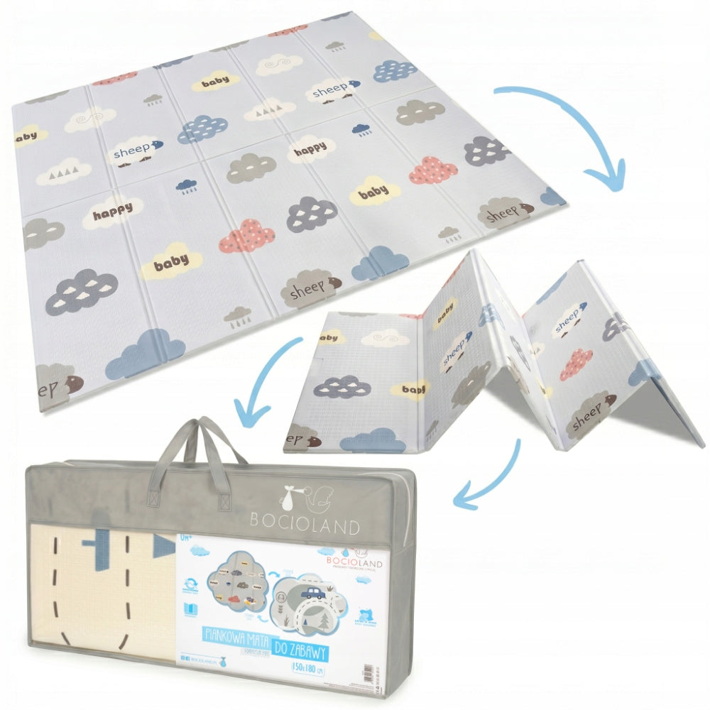 Baby FOAM MAT 150×180 cm THICK WATERPROOF FOLDING Floor Manufacturer code BL129