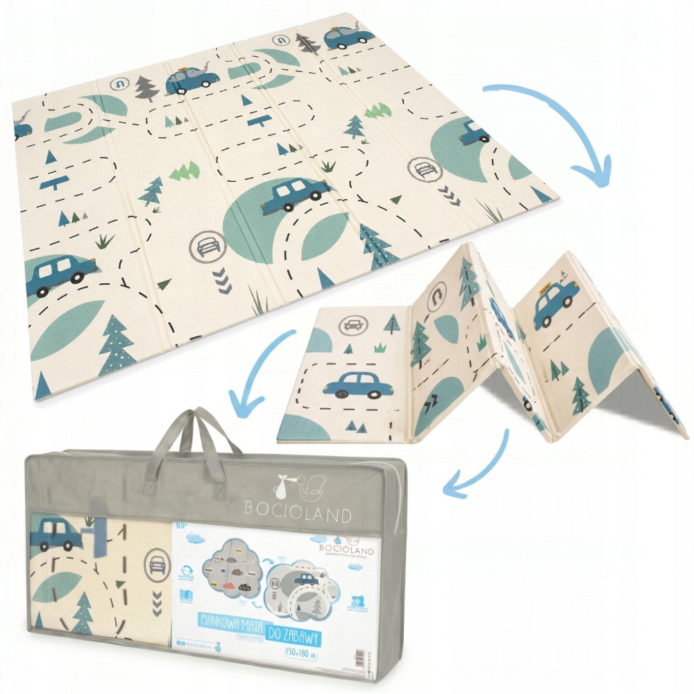 Baby FOAM MAT 150×180 cm THICK WATERPROOF FOLDING Floor