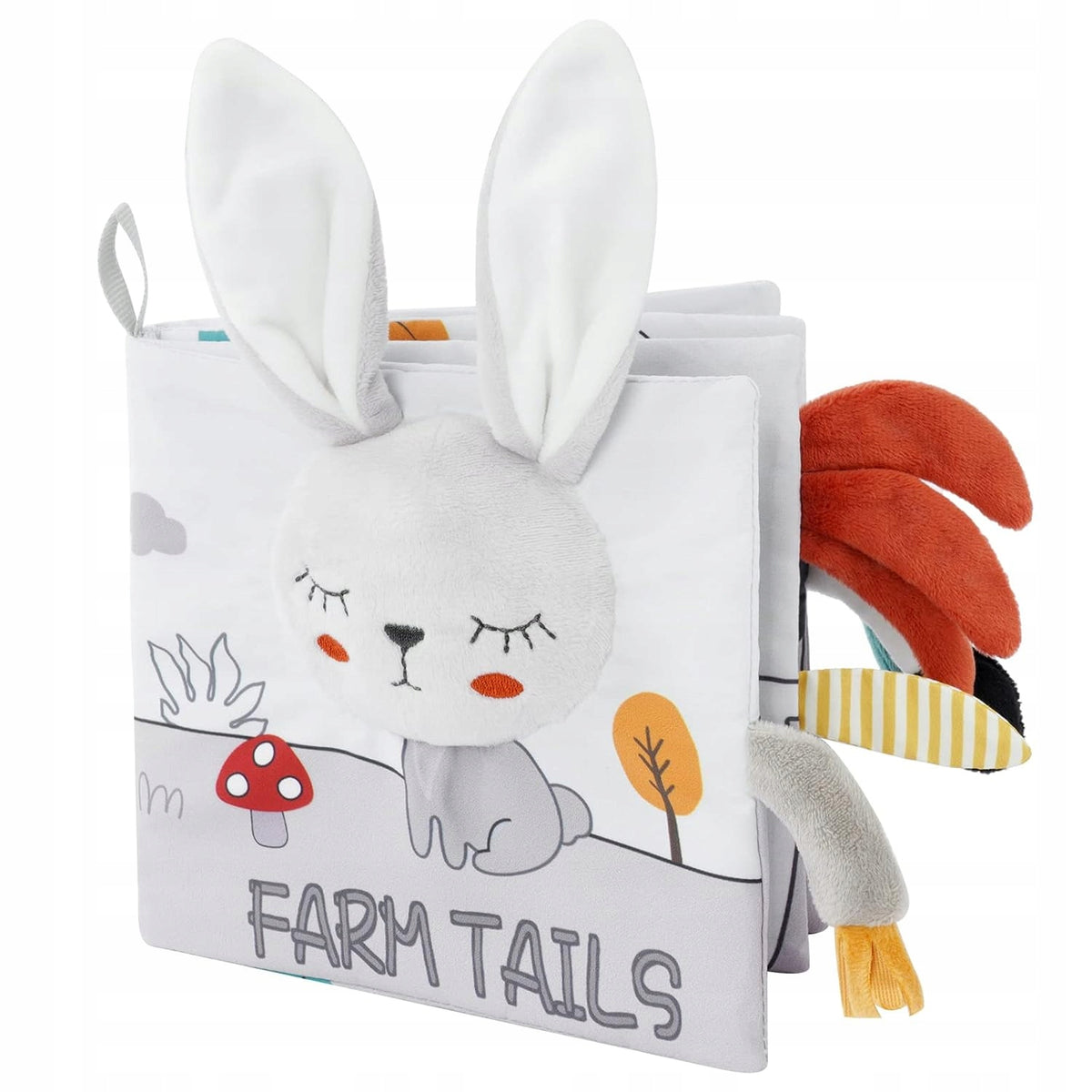 Baby Fabric Book - Animals, Sensory Toy
