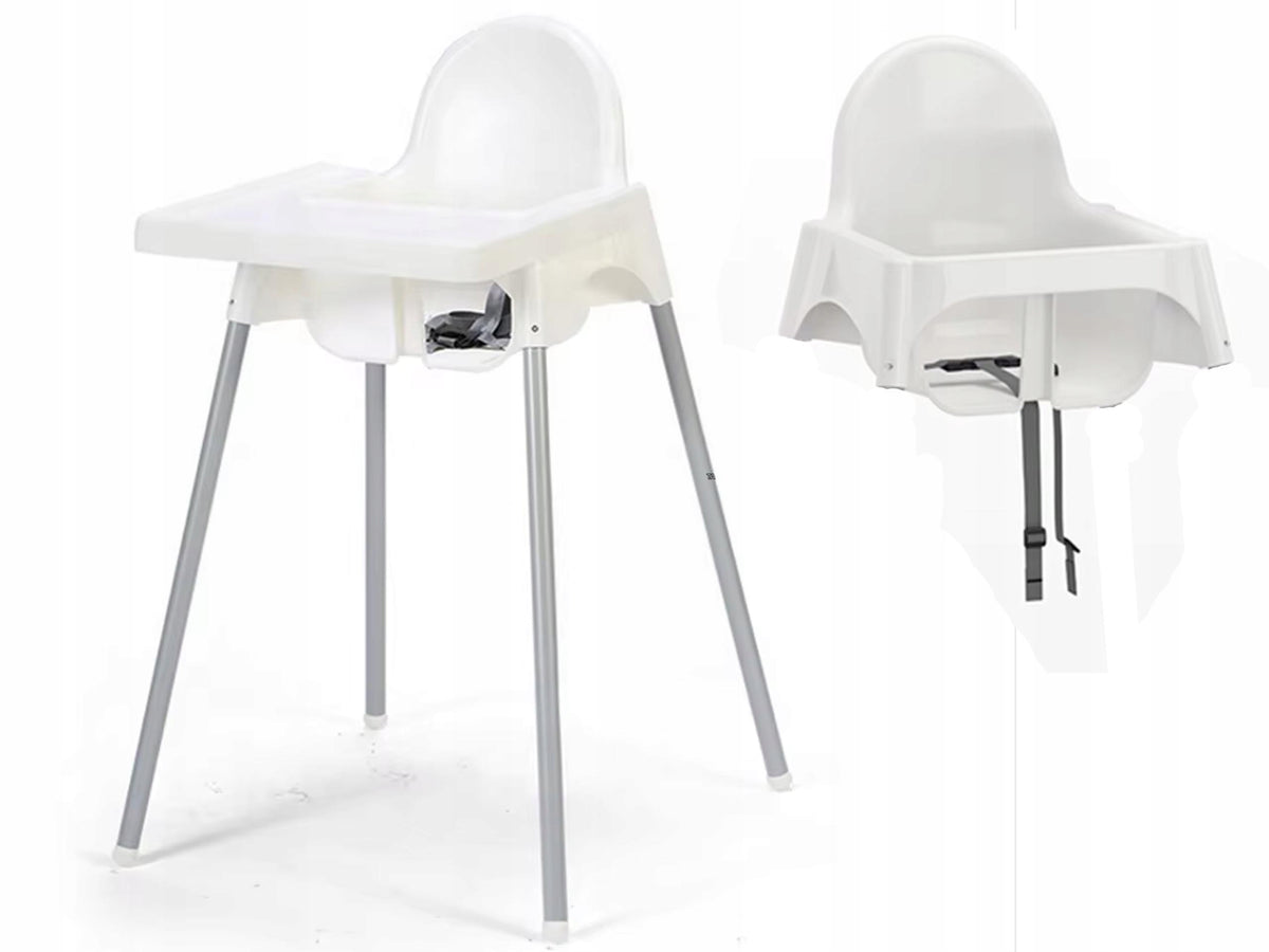 Baby Feeding Chair Child Seat 2in1 With Tray + Belts