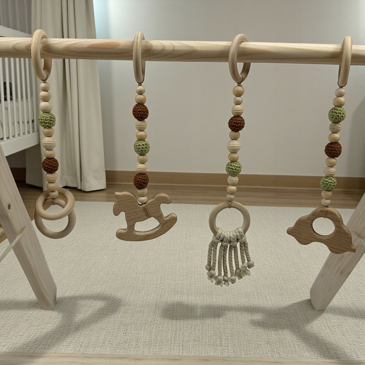 Baby Gym Educational Stand + 4 Pendants Baby Toys Packaging status original