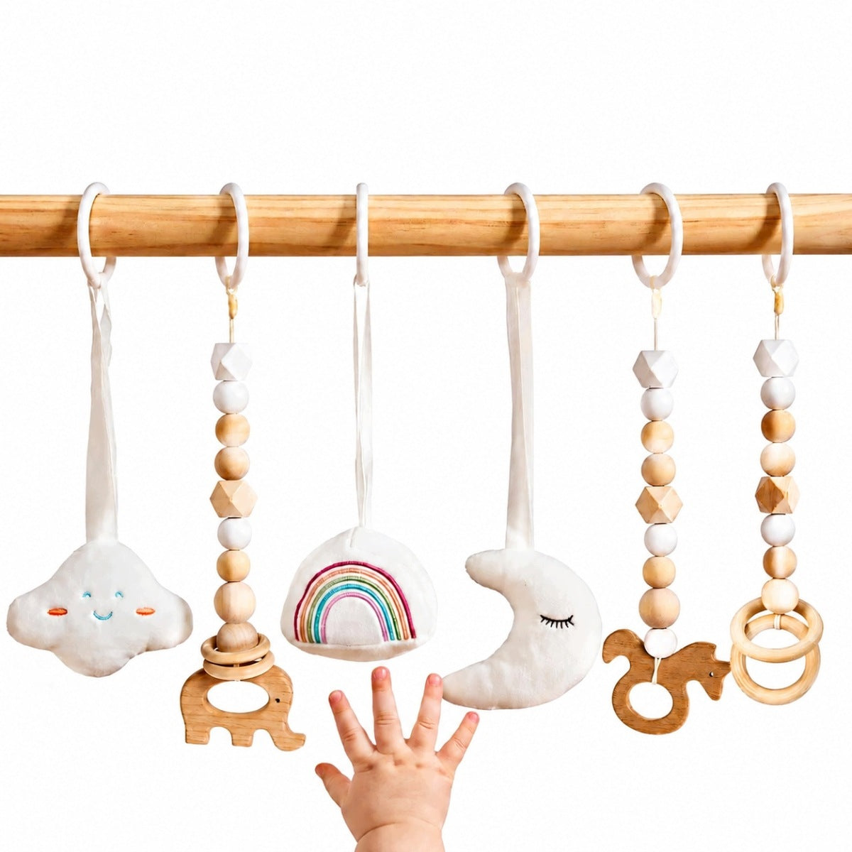 Baby Gym Educational Stand Adjustable Brand no brand