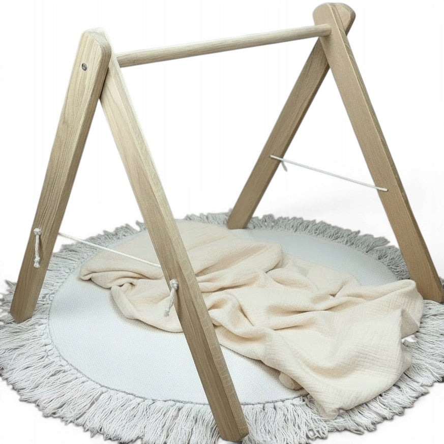 Baby Gym Oak Educational Stand /Gymnastic/ Baby Gift